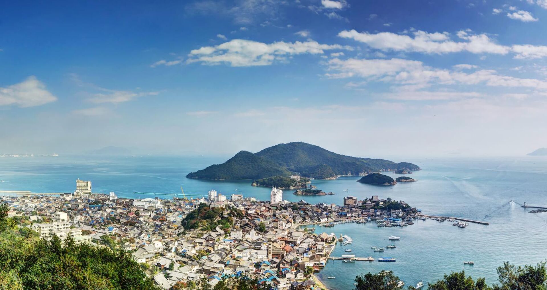 Stadtansicht von Fukuyama.