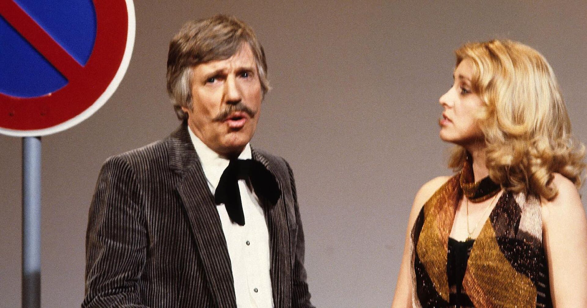 Henry Valentino mit Daffi in den 80ern.