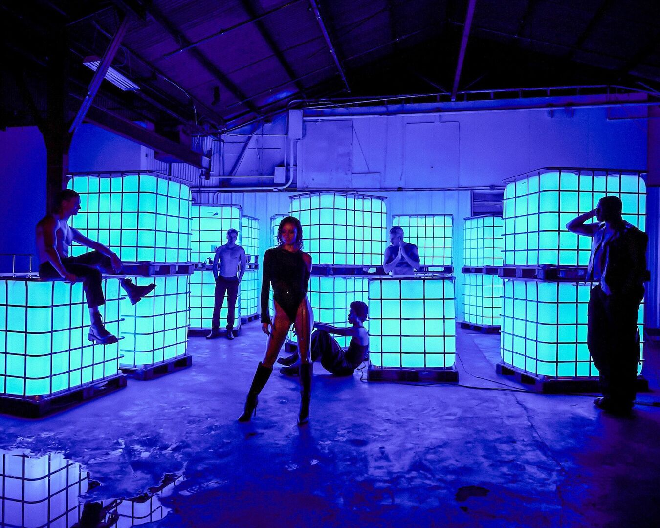 Kaleen beim Videodreh zu &quot;We will rave&quot;.