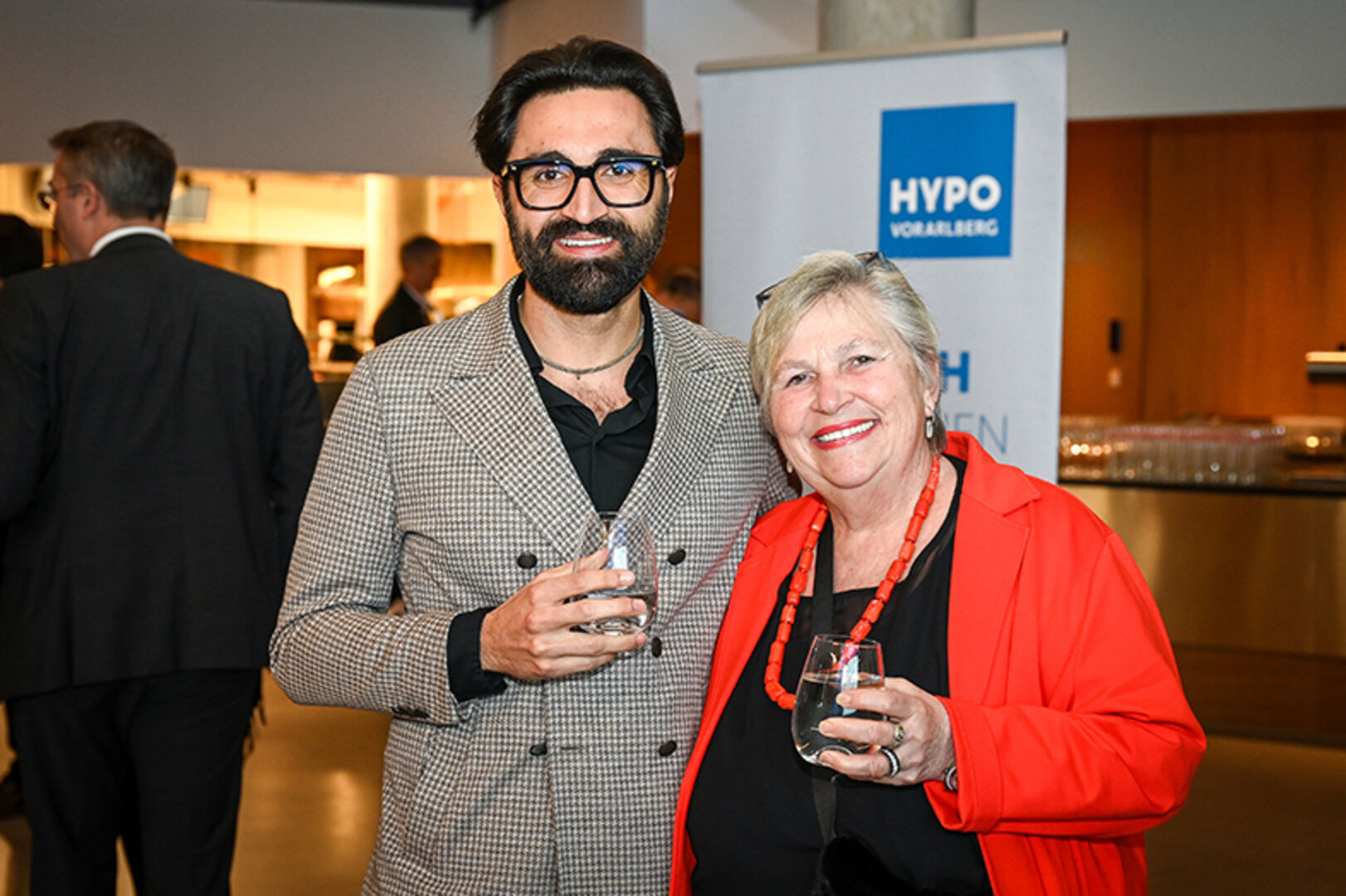 Beim Private Banking Forum dabei: Joel und Francoise Paszek (Dornbirn)