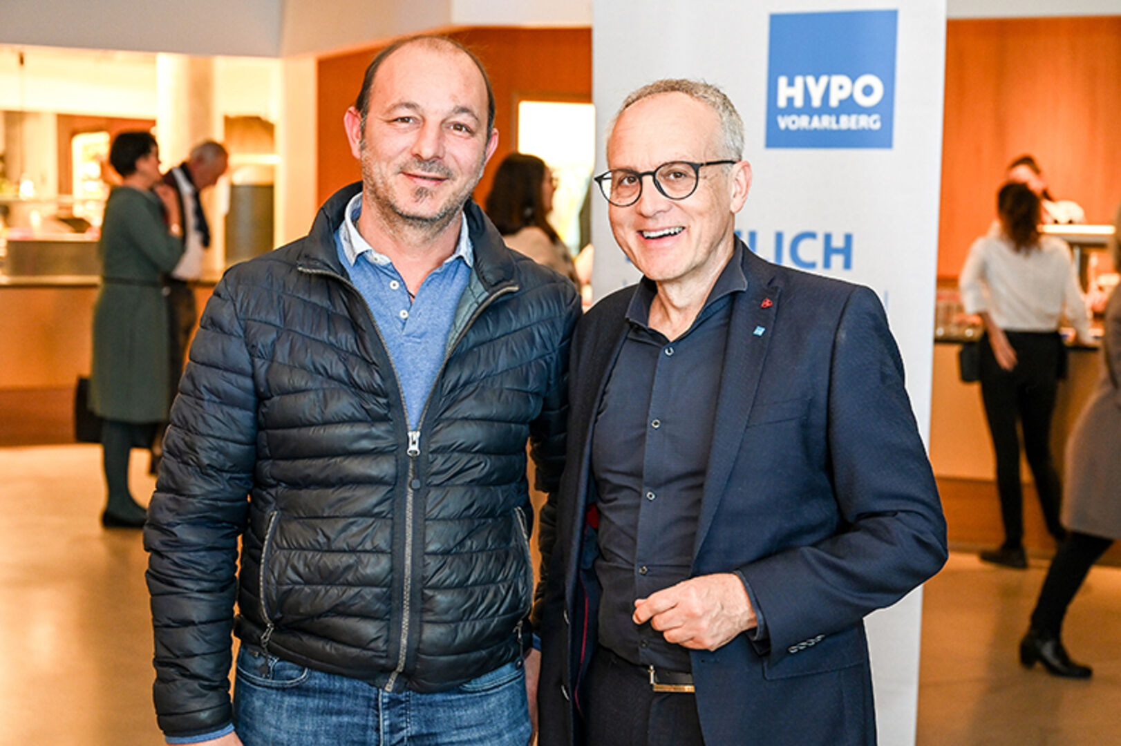 Jochen Hilbe (Hilbe Sägewerk, Dornbirn, Marboth Konzett (Hypo Dornbirn)