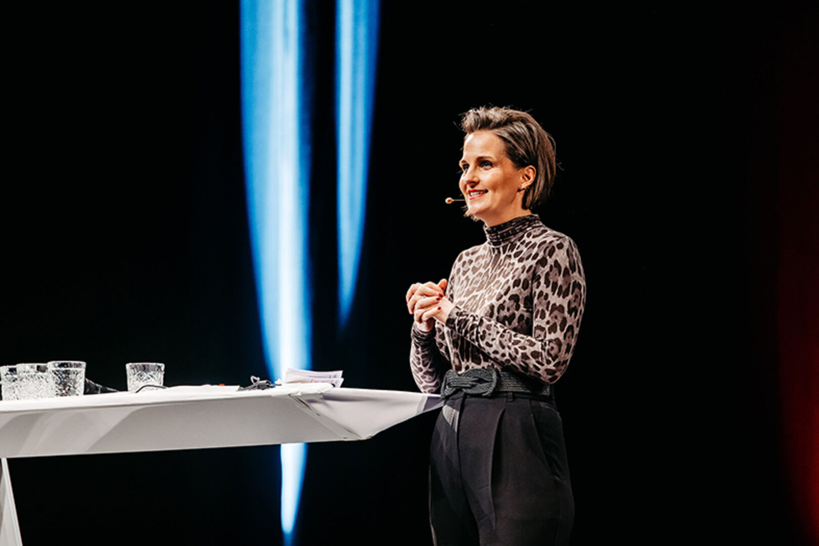 Moderatorin Martina Ess