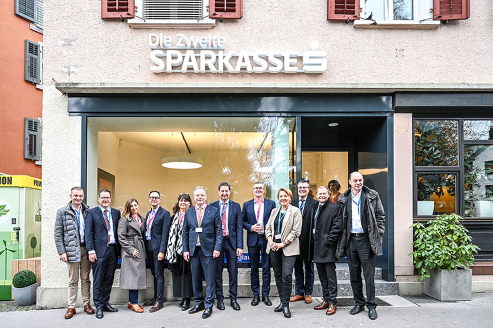 Die Filiale der Zweiten Sparkasse in der Dornbirner Bahnhofstraße.