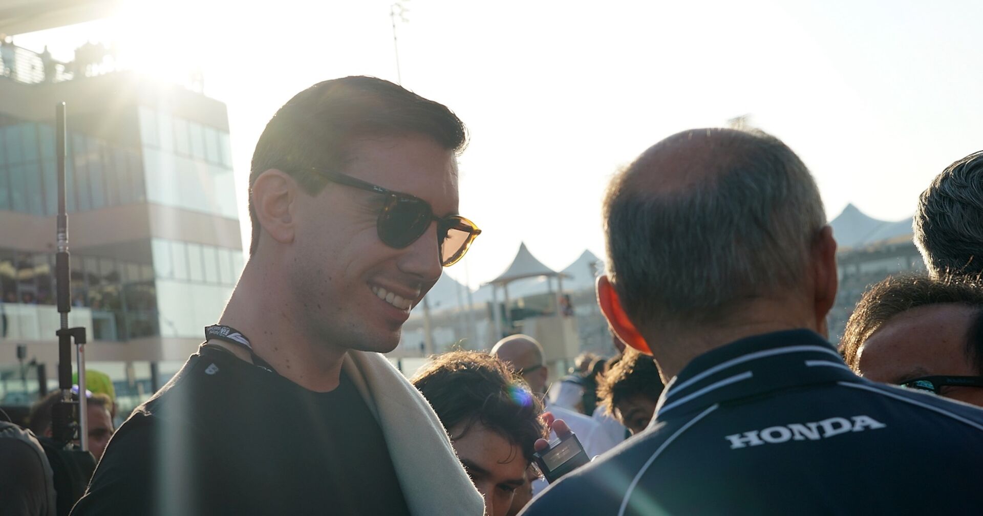 Mark Mateschitz bei einer Sportveranstaltung.