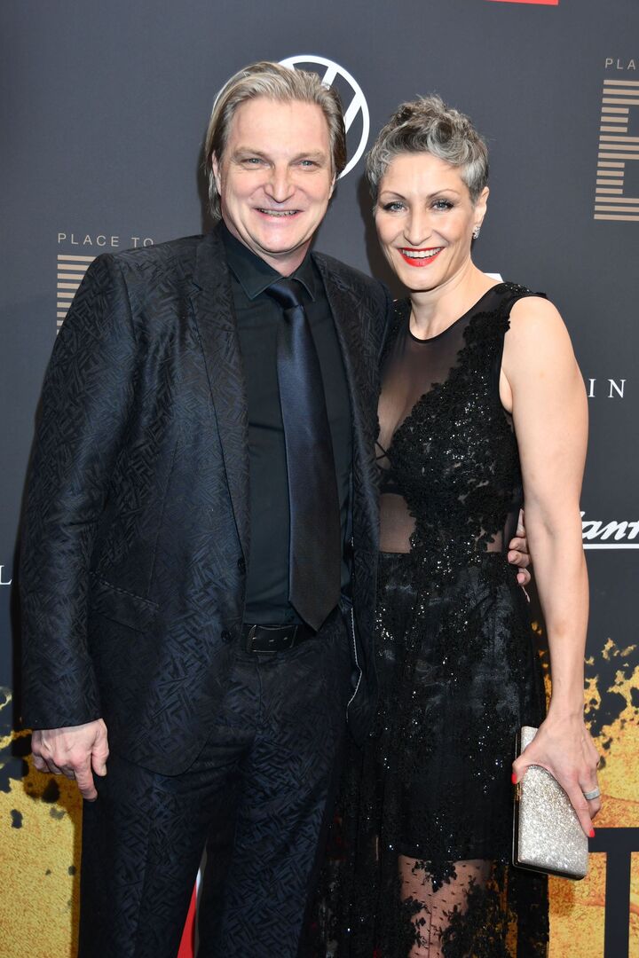Stefan Juergen und Boriana Rosenmueller am Red Carpet