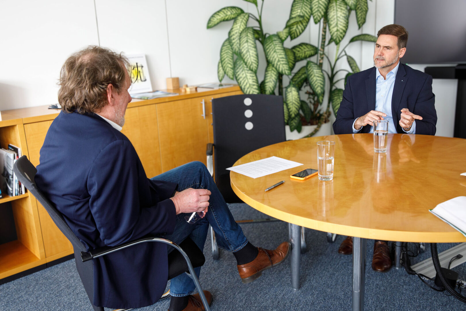 Klaus Schobesberger im Gespräch mit Klaus von Moltke