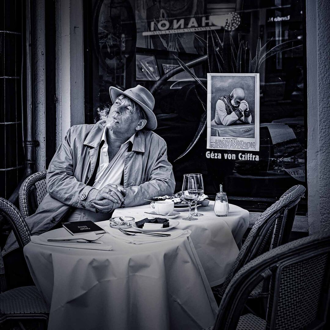 Pressebild zu Ben Beckers Programm &quot;Im Exil&quot;