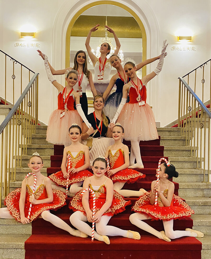 Die Tänzerinnen rund um Tanzpädagogin Carina Huber von DevelopDance überzeugten vor großem Publikum in Wels.  