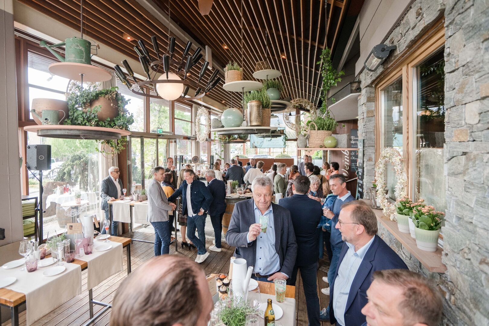 Die neue Restobar &quot;Die Gärtnerei&quot;.