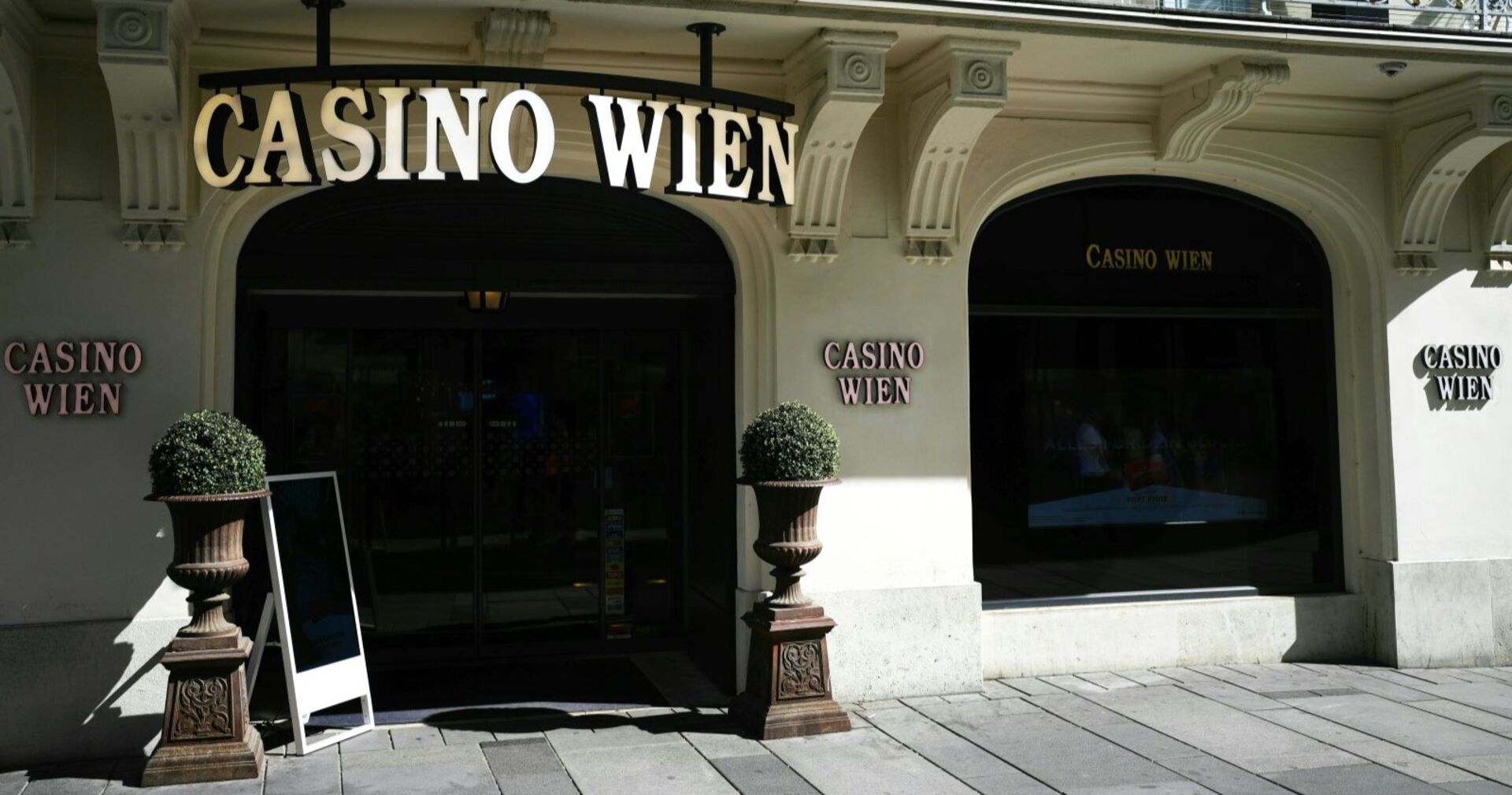 Der Eingang des Casino Wiens in der Kärntnerstraße
