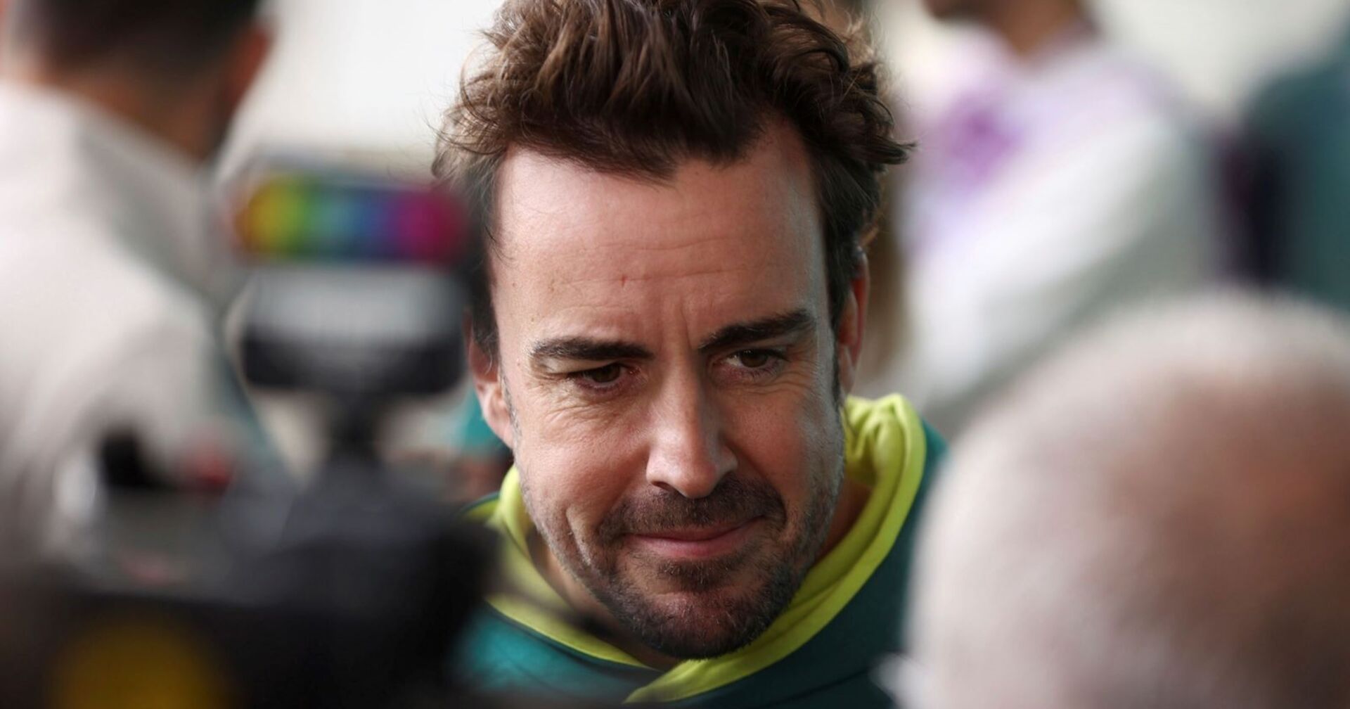 Fernando Alonso im Portrait.