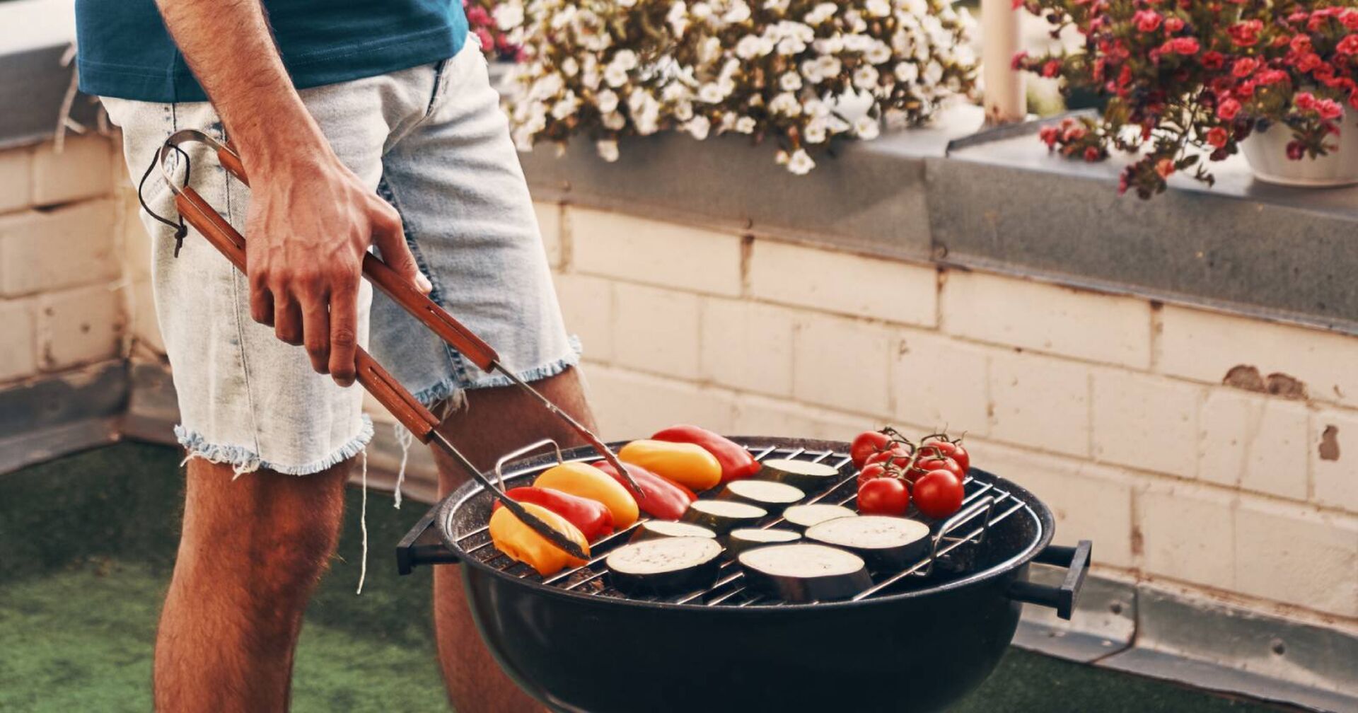 Gemüse auf dem Grill