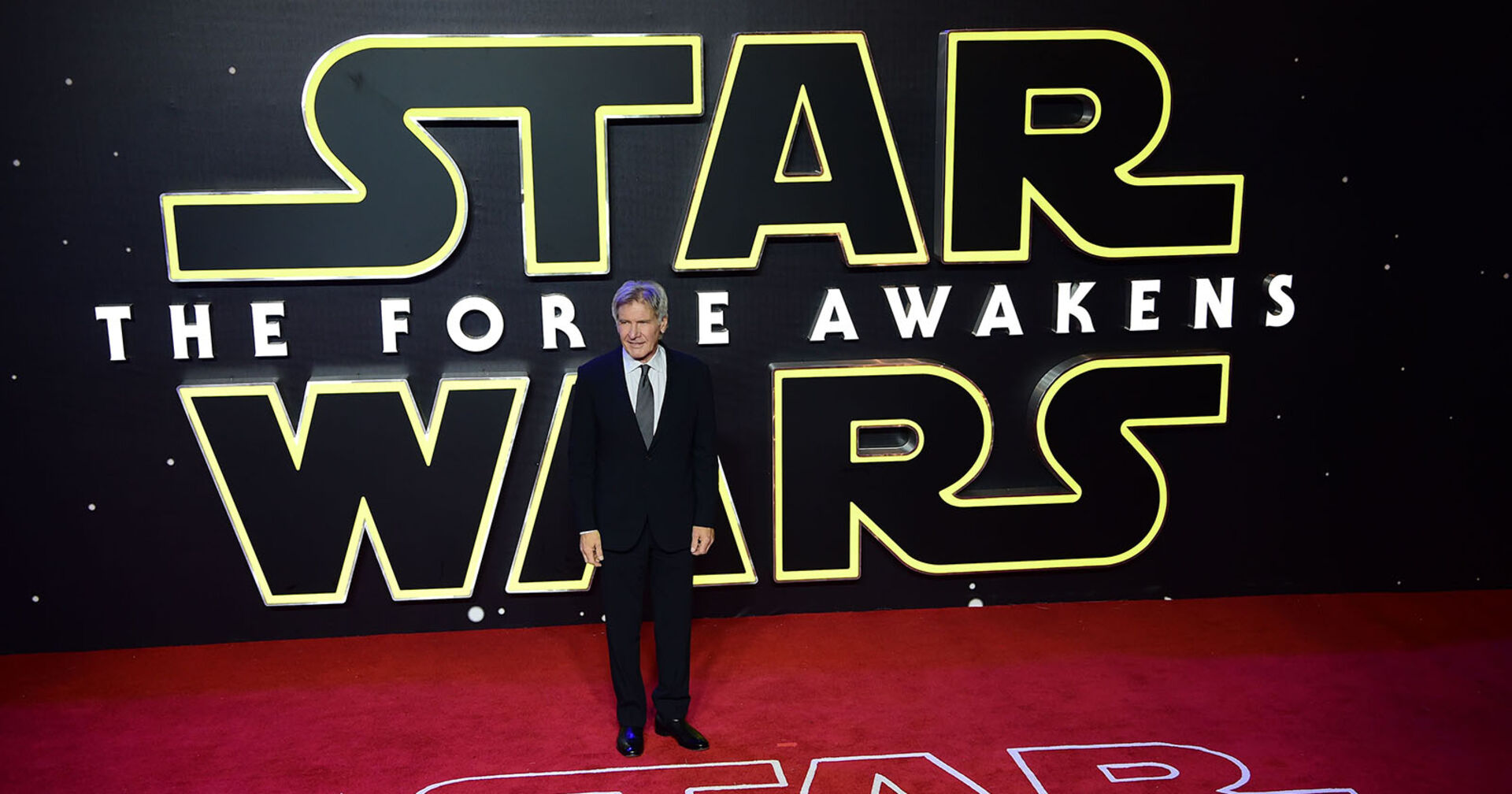Harrison Ford auf der Star Wars-Premiere | Credit:  LEON NEAL / AFP / picturedesk.com