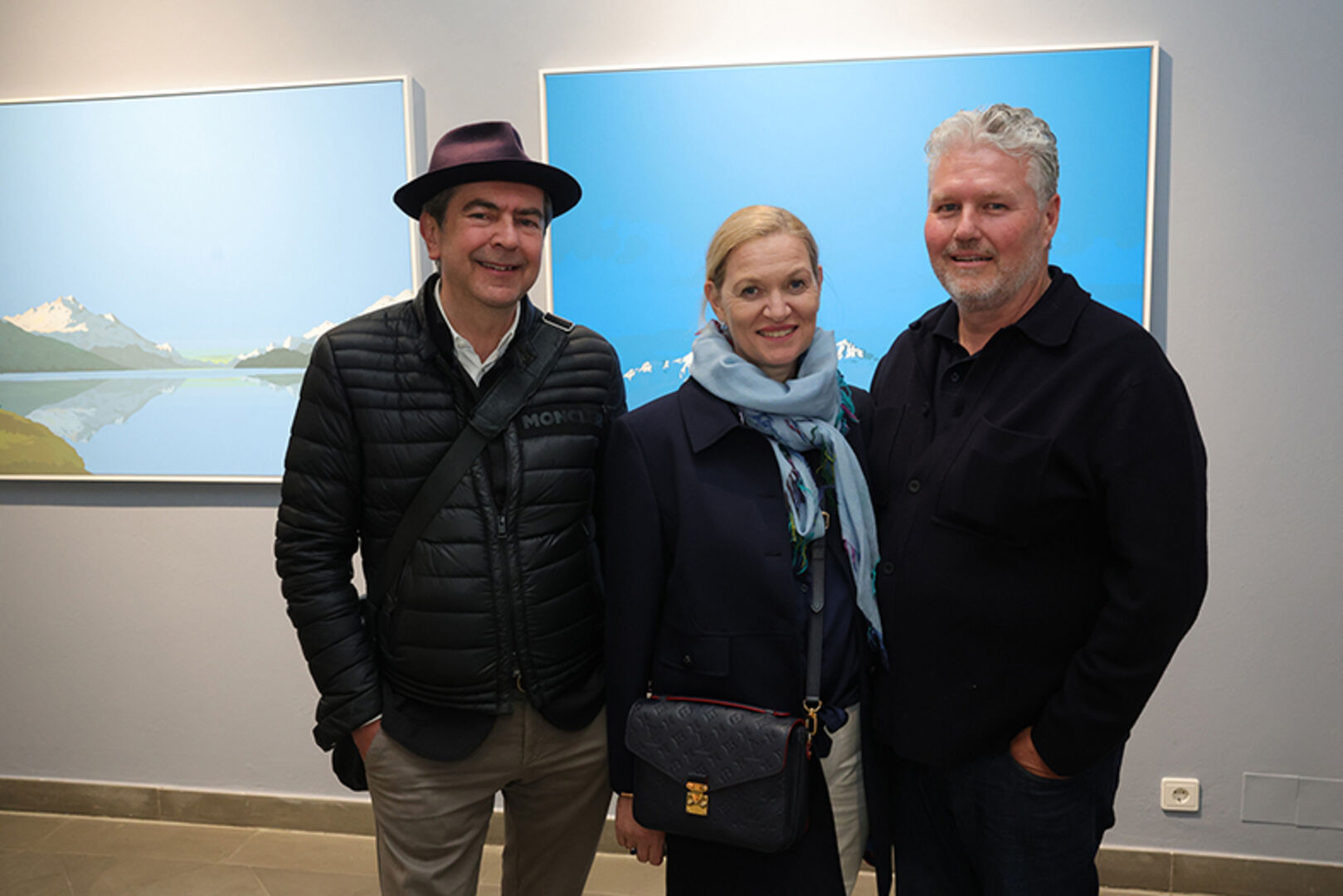 Klaus Überbacher, Dönz Reha und Mike Feurstein (v. li.)