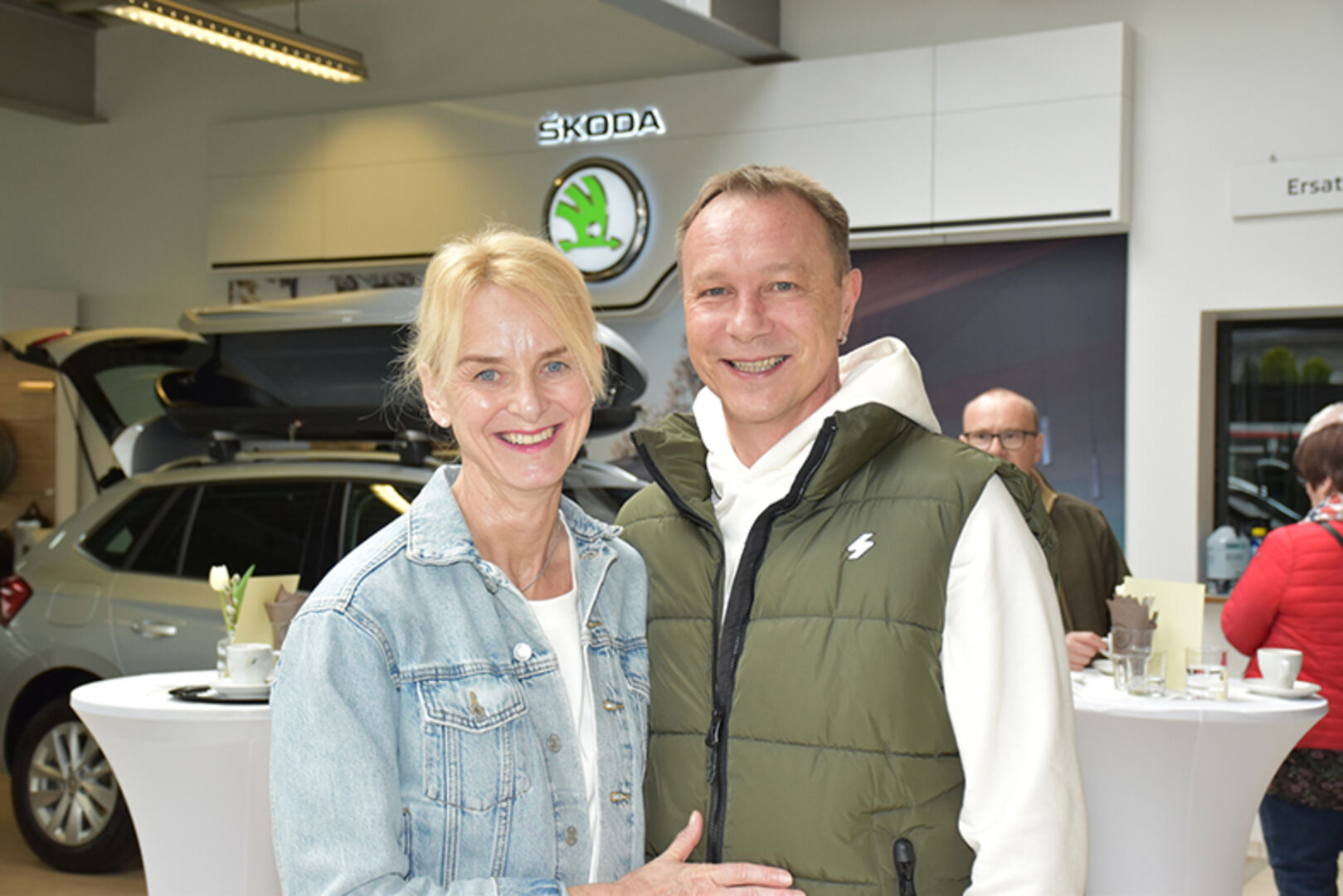 Susanne Lissy (Zahnarzt Dr. Laufer, Lindau) und Markus Lissy (Tischlerei Plattner, H‘ems)