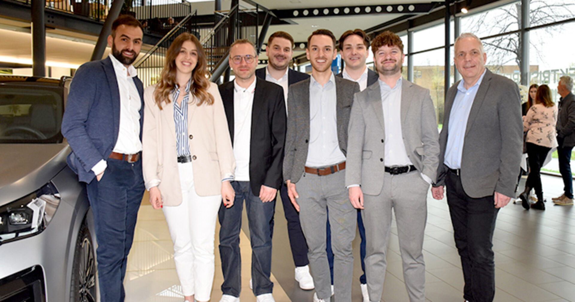 Team Dornbirn: Leandros Tsohataridis, Johanna Häusler, Christian Gunz, Sebastian Büchel, Michael Winder, Robert Türtscher, Manuel Melcher, GF Markus Spiegel