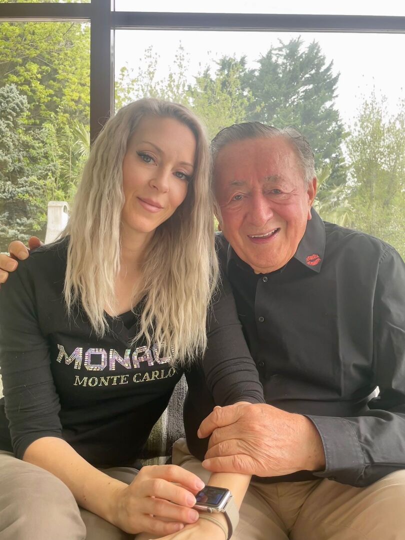 Richard Lugner und &quot;Bienchen&quot; Simone.