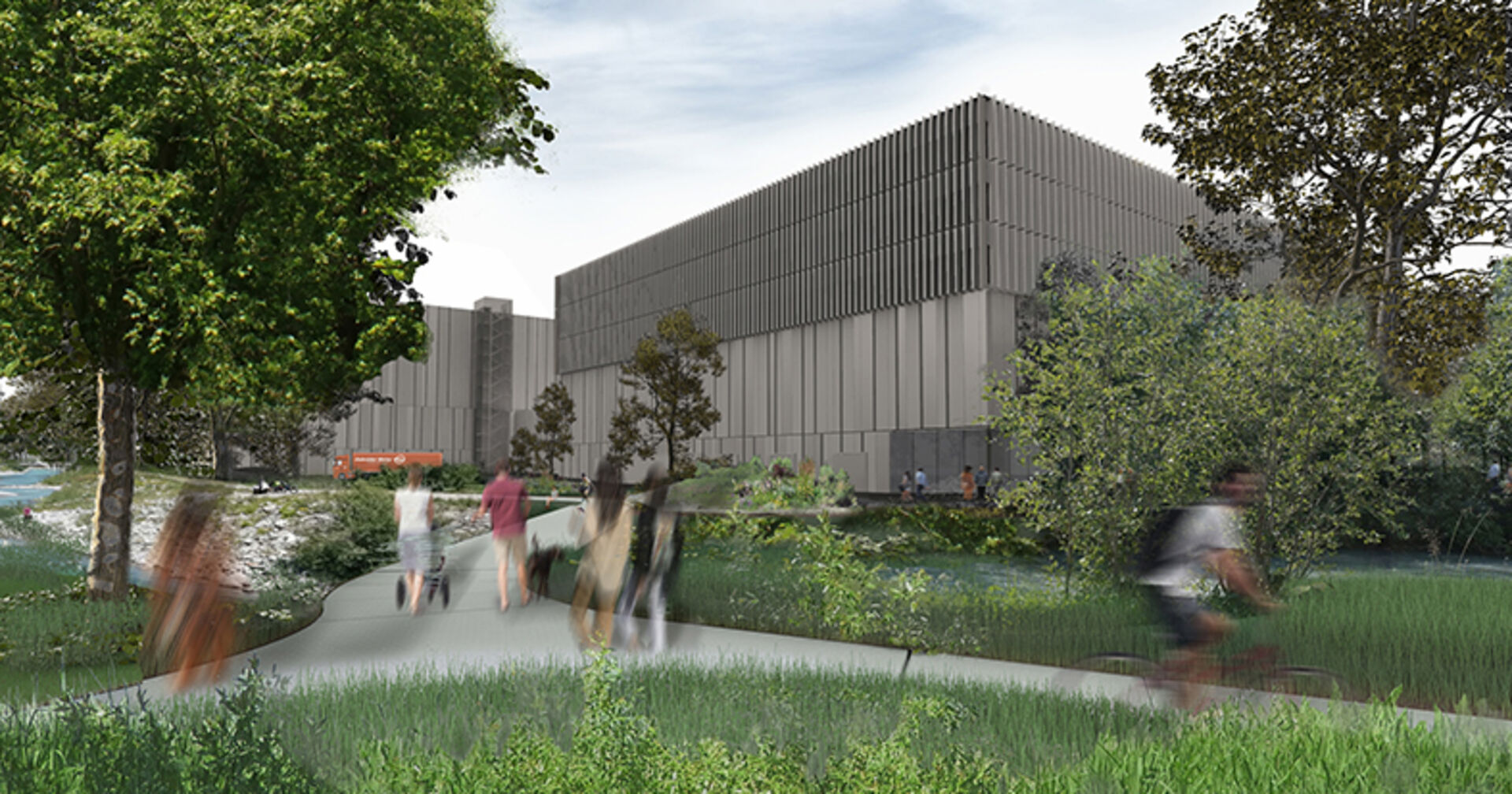 : Auf einem etwa 30.000 Quadratmeter großen Grundstück entsteht ein Hochregallager mit angeschlossenem Bürogebäude für rund 350 Mitarbeitende.