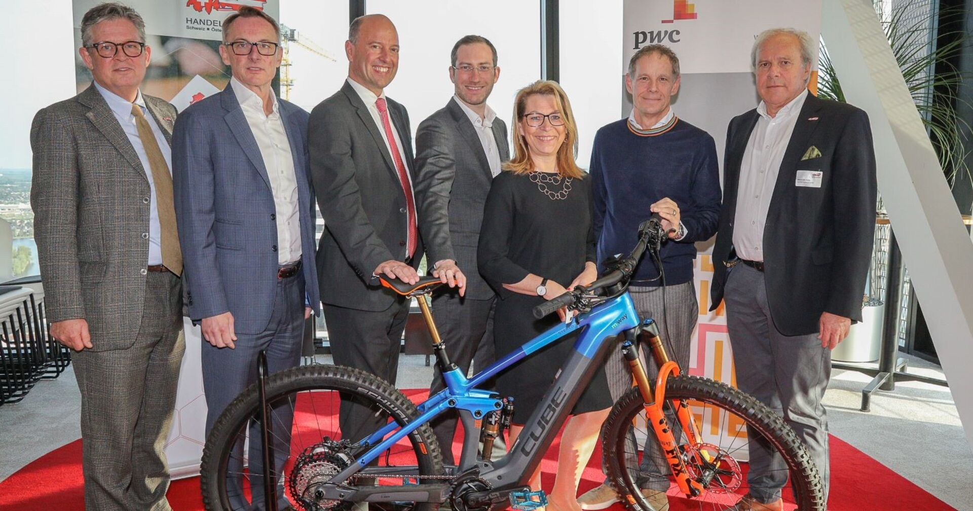 Diskussionsteilnehmer bei der Top Speakers Lounge in Wien