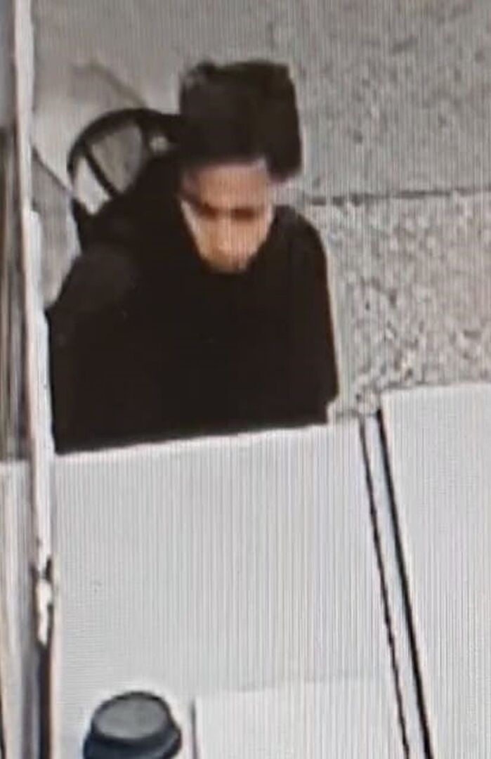 Fahndungsfoto des Trafikräubers