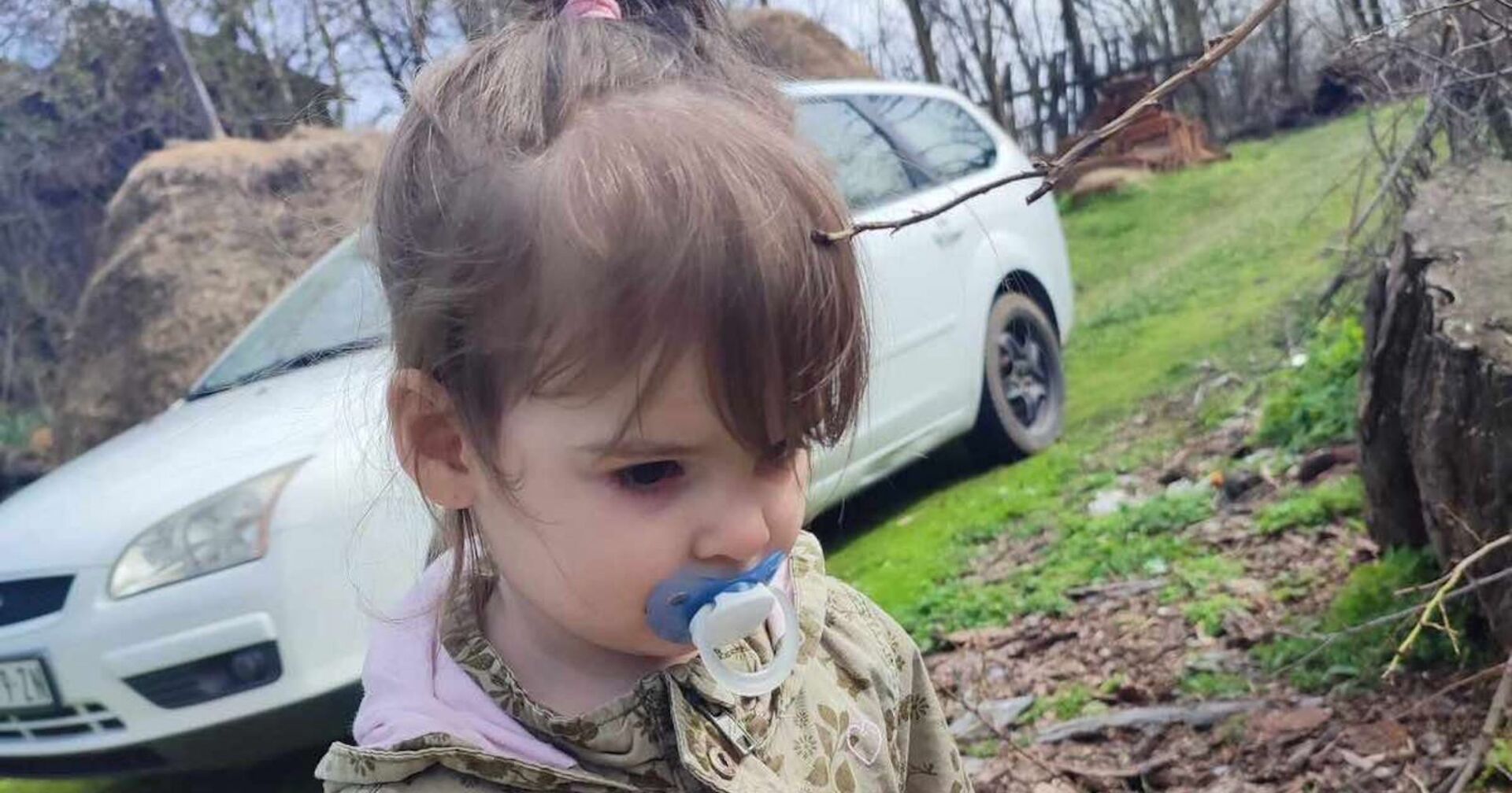 Das vermisste Kind aus Serbien.