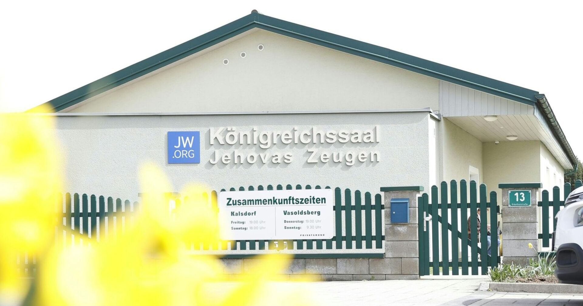 Der Königreichssaal der Zeugen Jehovas in Kalsdorf bei Graz.