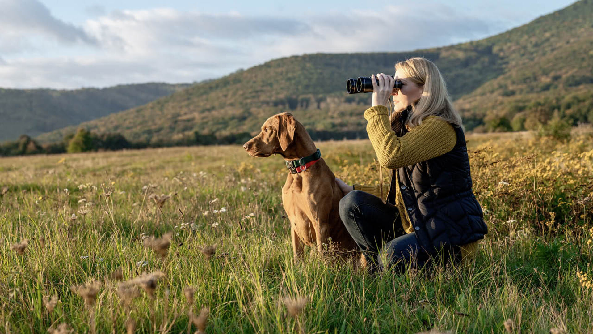 Jägerin auf der Pirsch