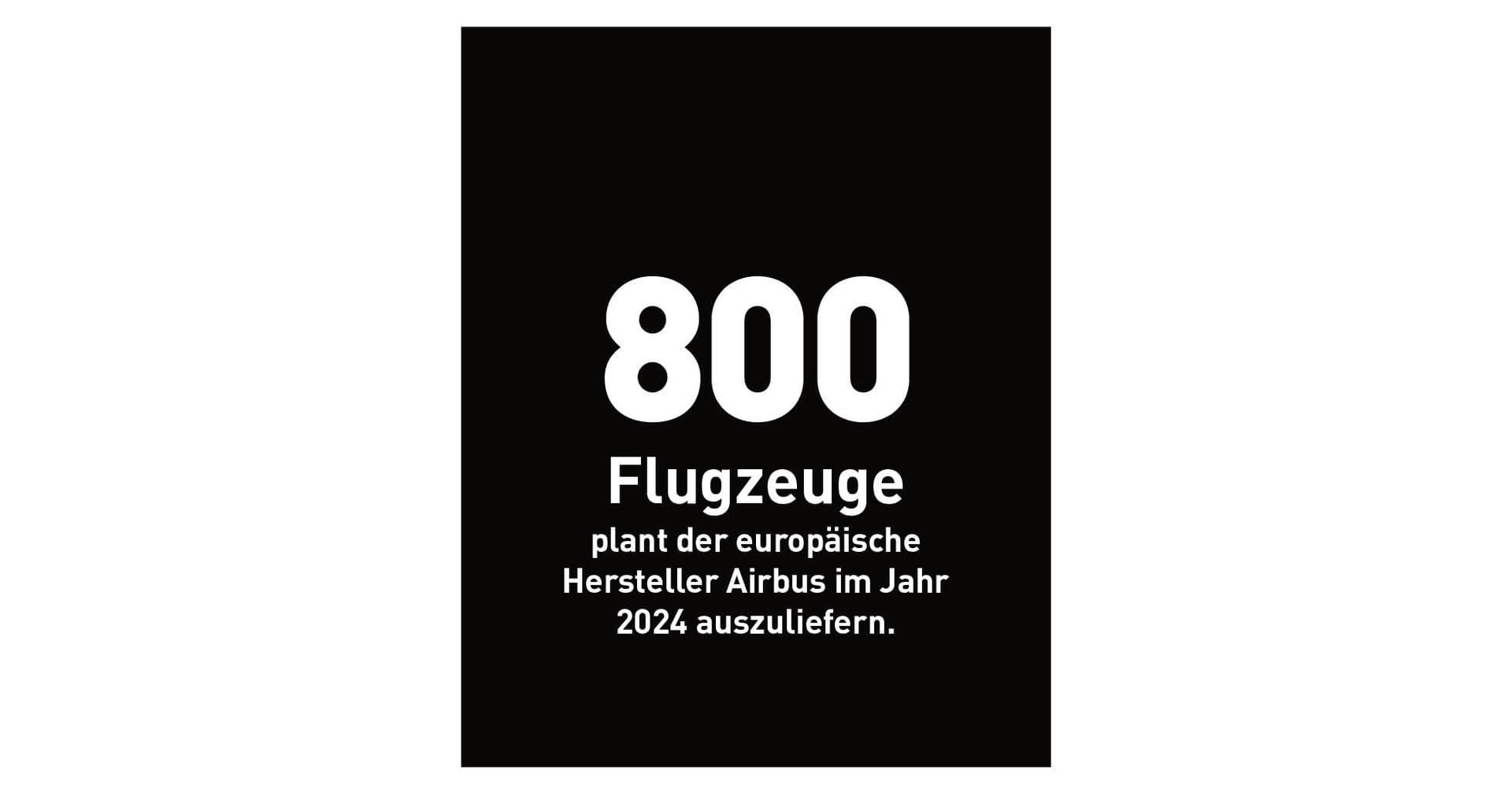 800 Flugzeuge