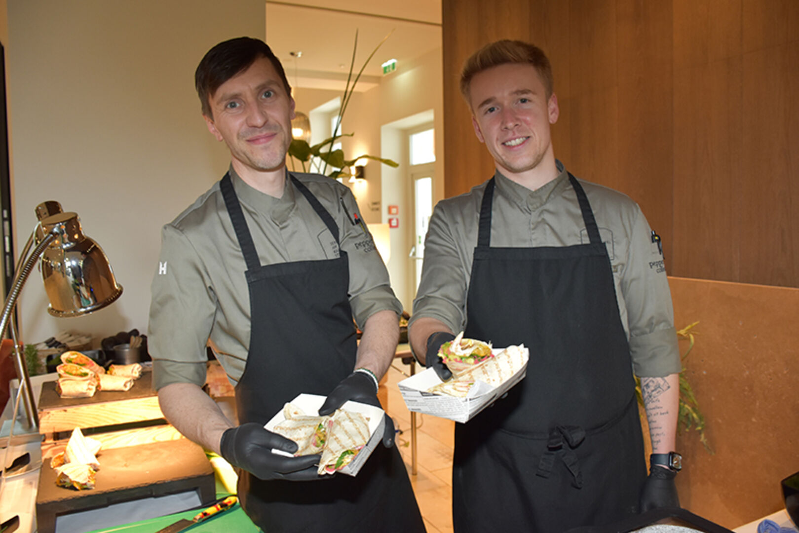 Stefan Brittich und Balazs Harsanyi