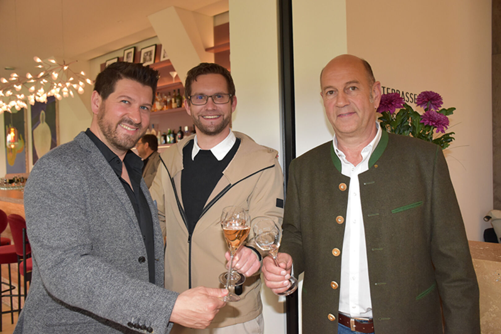 Johannes Zauser (Pier69), Mathias Strigl (Pfanner &amp; Gutmann), Edmund Nußbaumer (Meckatzer Löwenbräu)