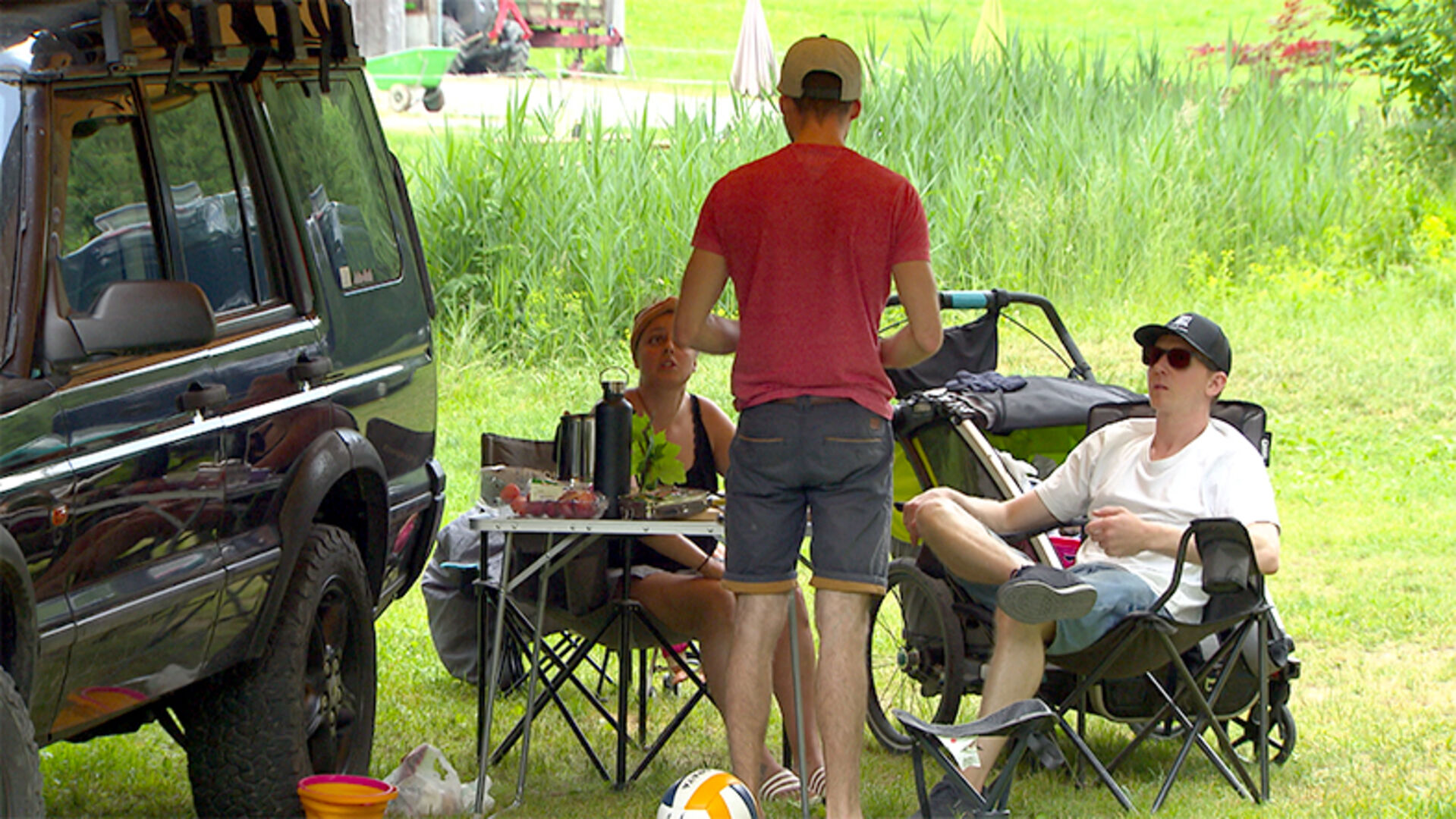 Camping in der Natur im Bregenzerwald