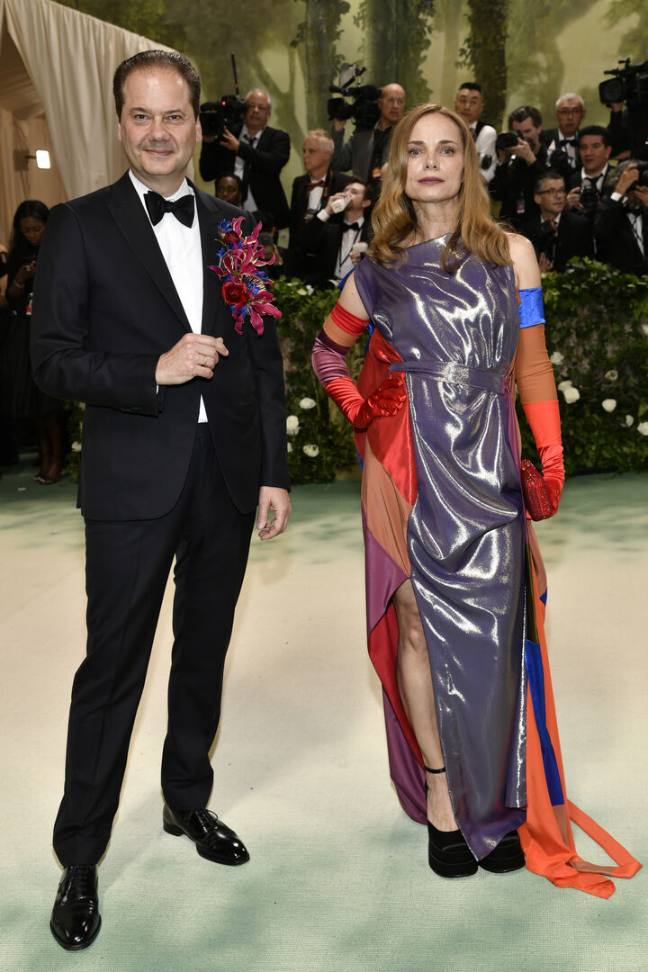 Max und Nina Hollein auf der Met Gala 2024.