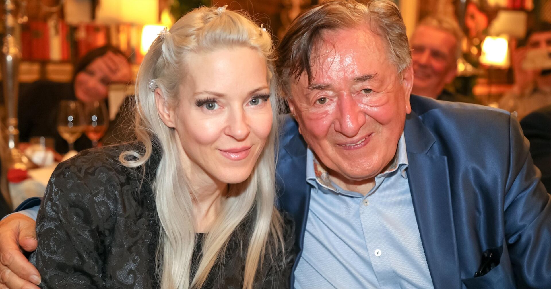 Simone Reiländer und Richard Lugner.