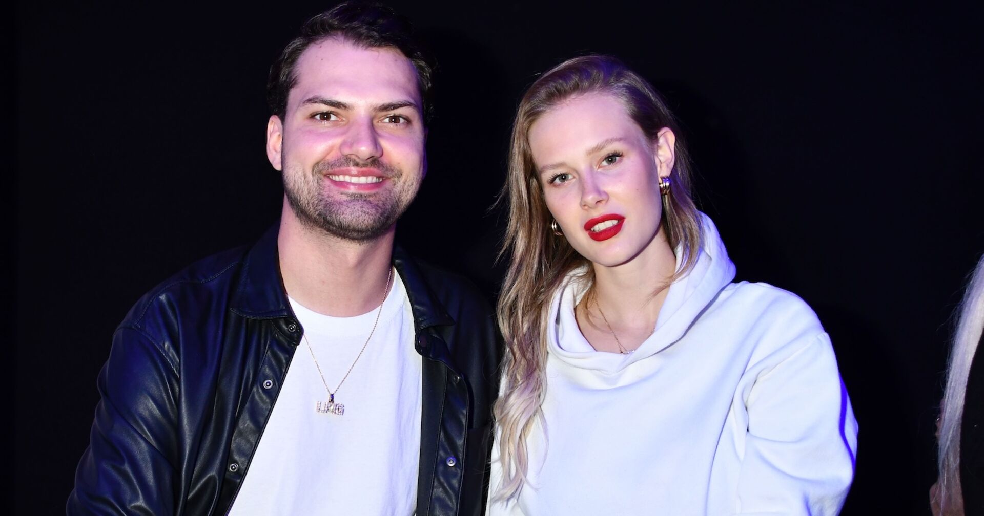 Jimmy Blue Ochsenknecht und seine Partnerin Laura Marie Geissler.