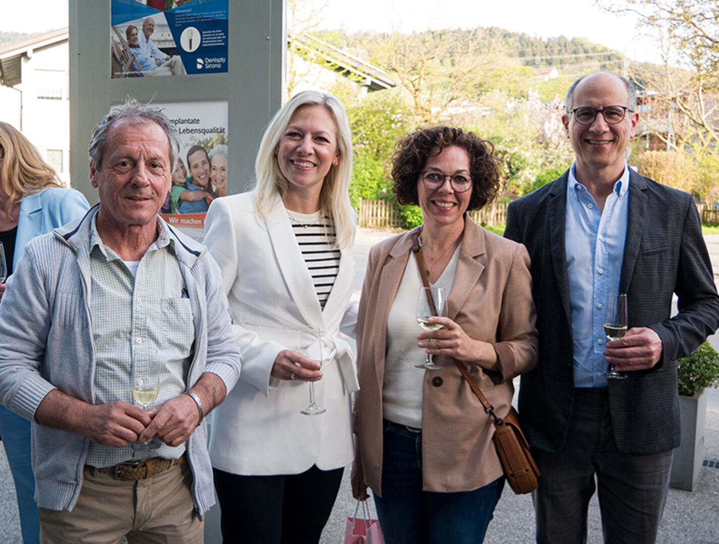 Thomas Katzian, Dr. Bianca Huemer, Daniela und Dr. David Wüstner (v. li.)
