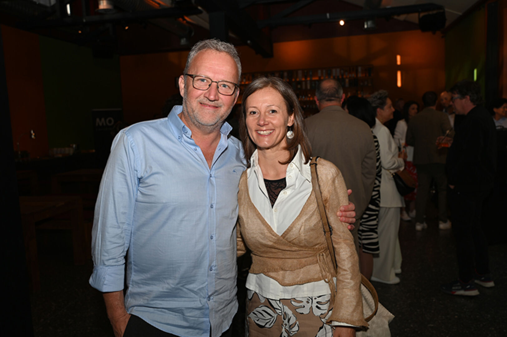 Musiker Bernd Konzett (konz.art) mit Michaela.