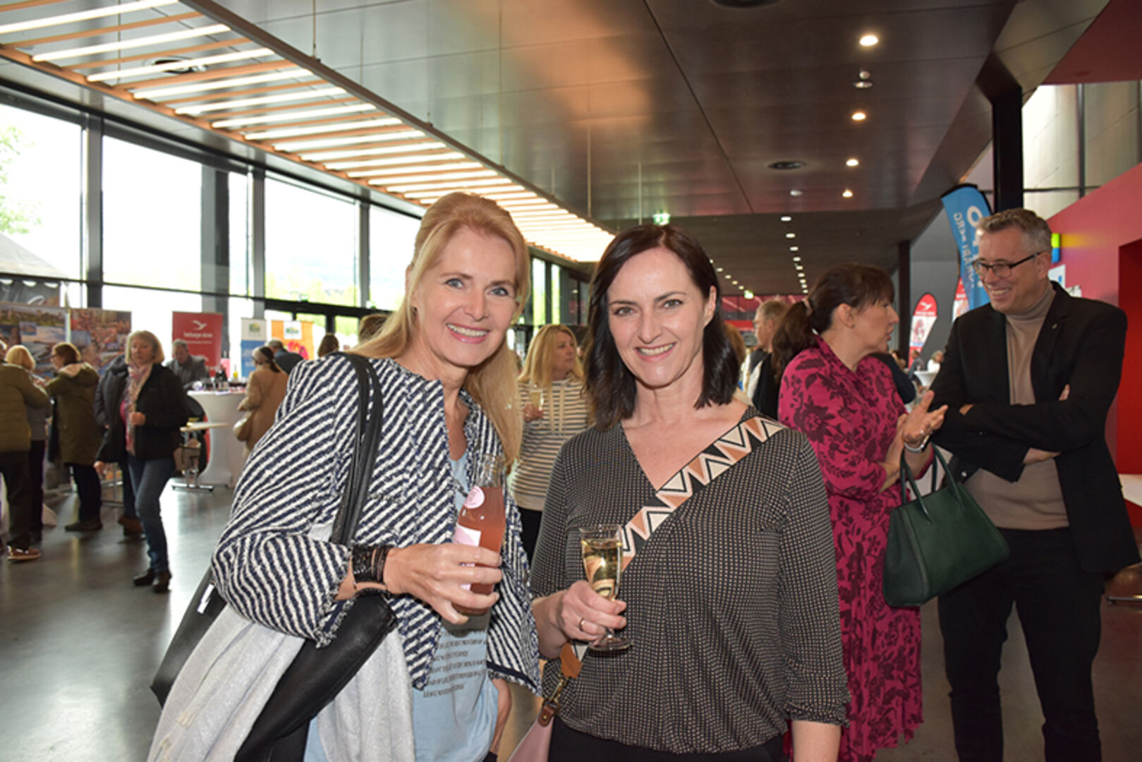 Ließen sich das Jubiläum nicht entgehen: Michaela Beck-Nussbaumer und Claudia Brunner