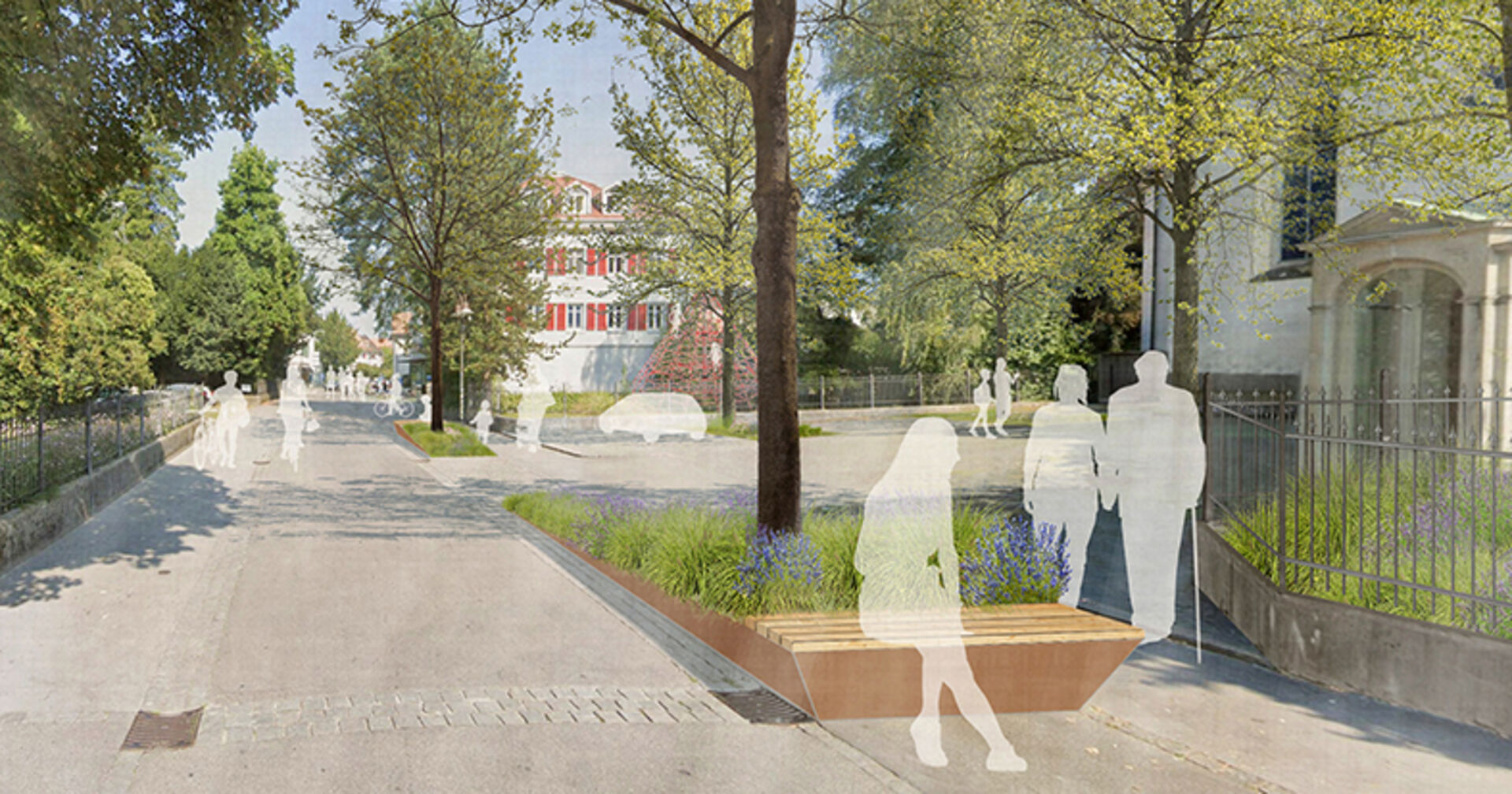 Die Umgestaltung erhöht nicht nur die Verkehrssicherheit, sondern auch die Qualität des öffentlichen Raums.