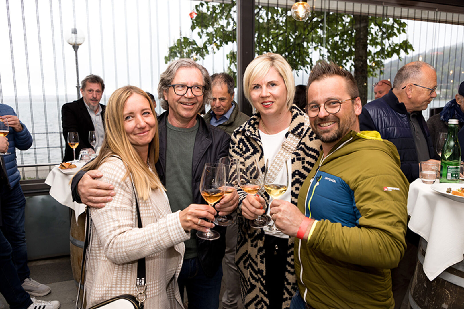 Cindy Baurenhas, Bruno Ratz, Steffi Greussing und Marko Willi-Wohlwend (v. li.)