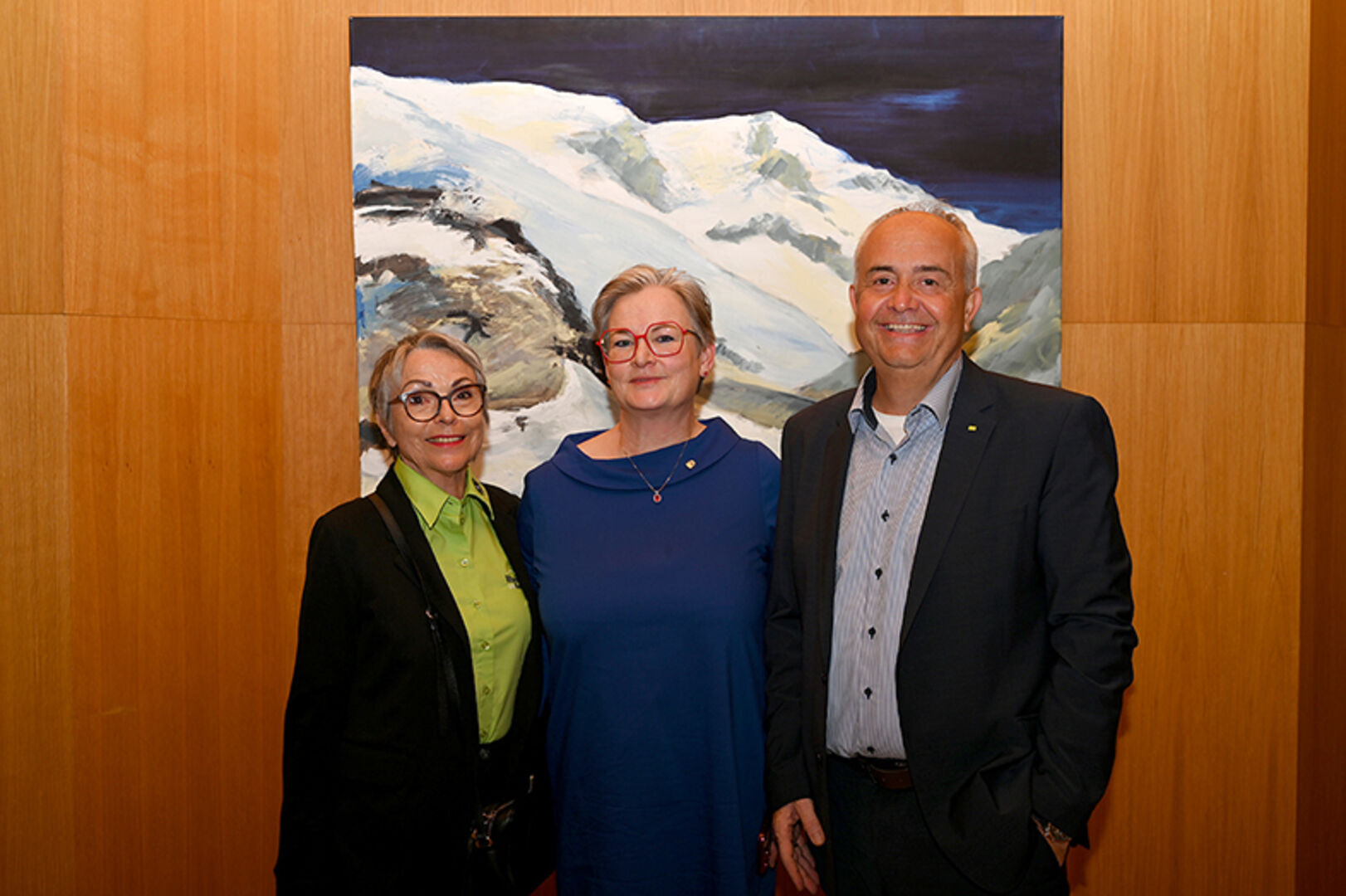 Christine Berchtold, Andrea Fritz-Pinggera und Manfred Böhmwalder