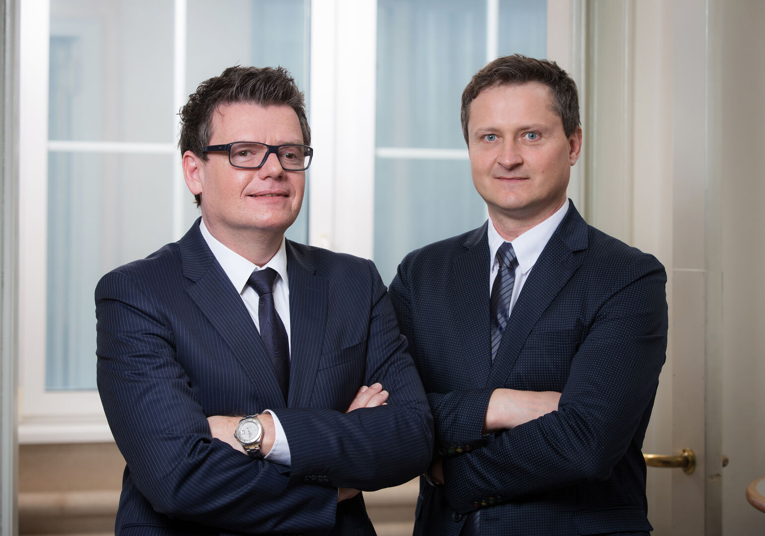 Roman Ettinger und Harald Haider