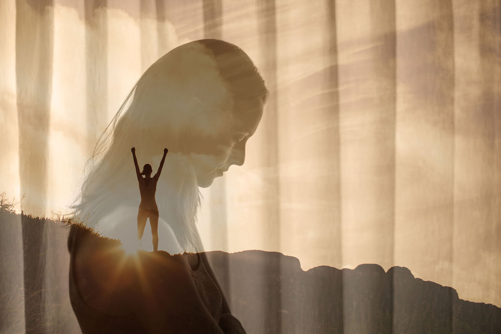 Positiv denkende Frau | Credit: iStock.com/kieferpix