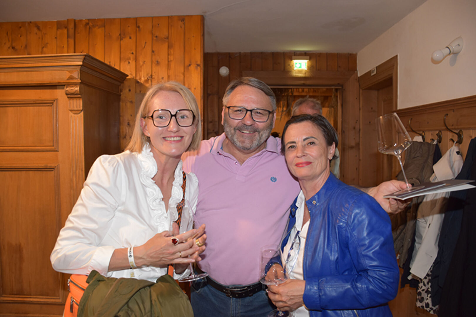 Melinda Gulacsi, Dietmar und Jutta Alge (Alge Electronic Lustenau)