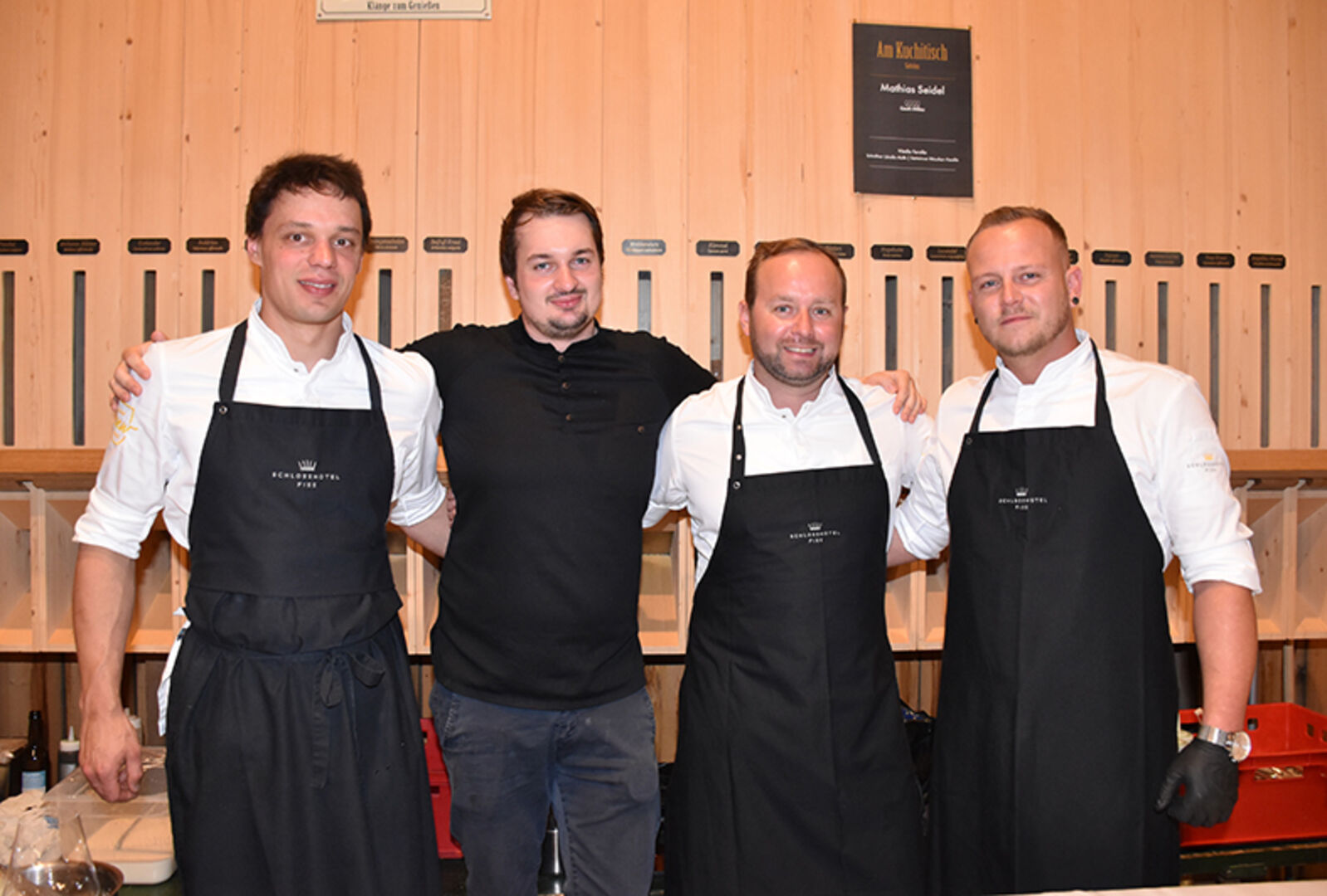 Tobias Jenny, Niki Platteter, Mathias Seidl und Domi