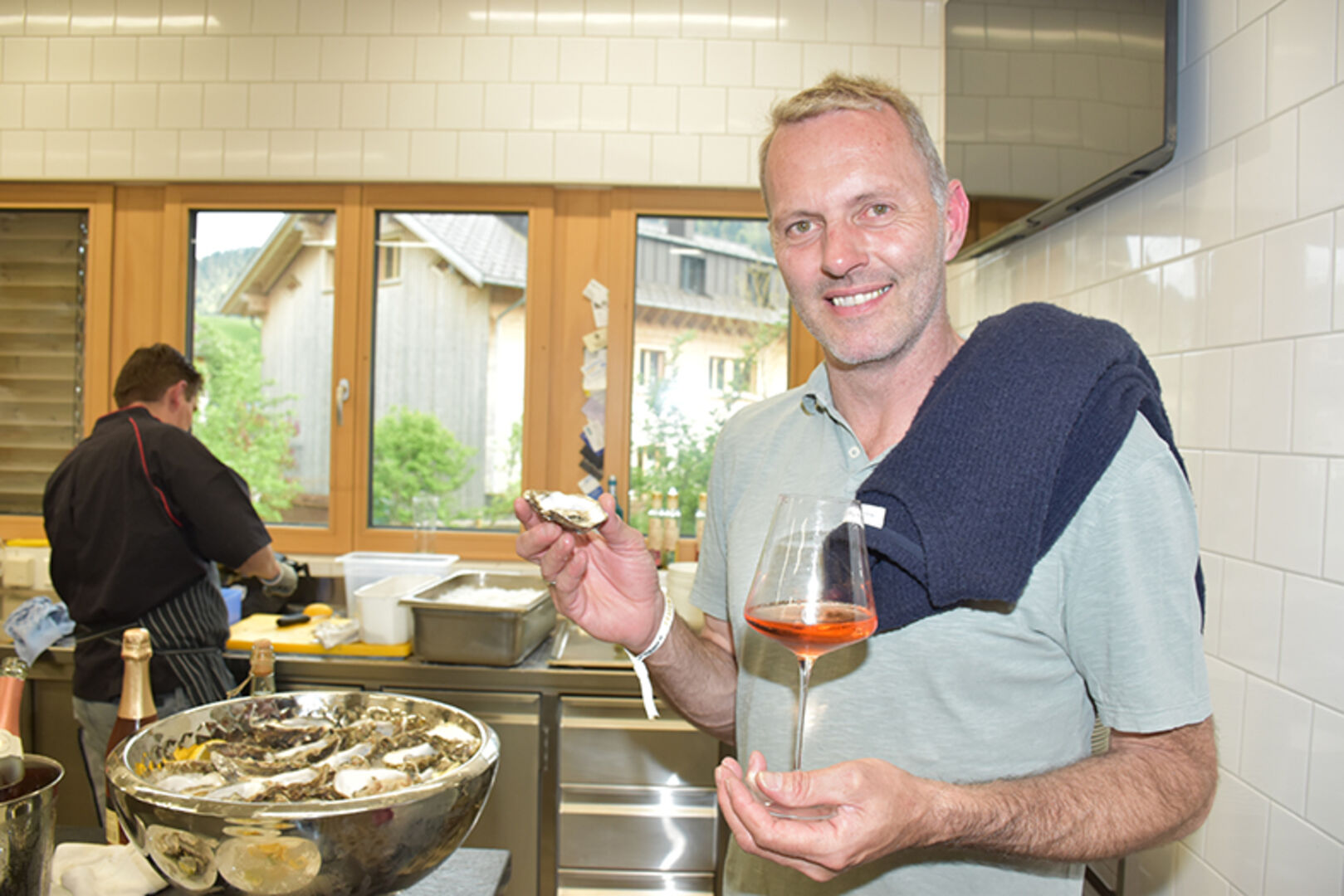 Probierte zum ersten Mal Austern: Thomas Mathis, Schwarzenberg