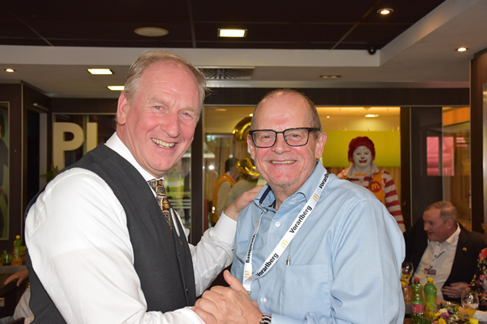 Loek Versluis mit Jürgen Wagner ÖAMTC