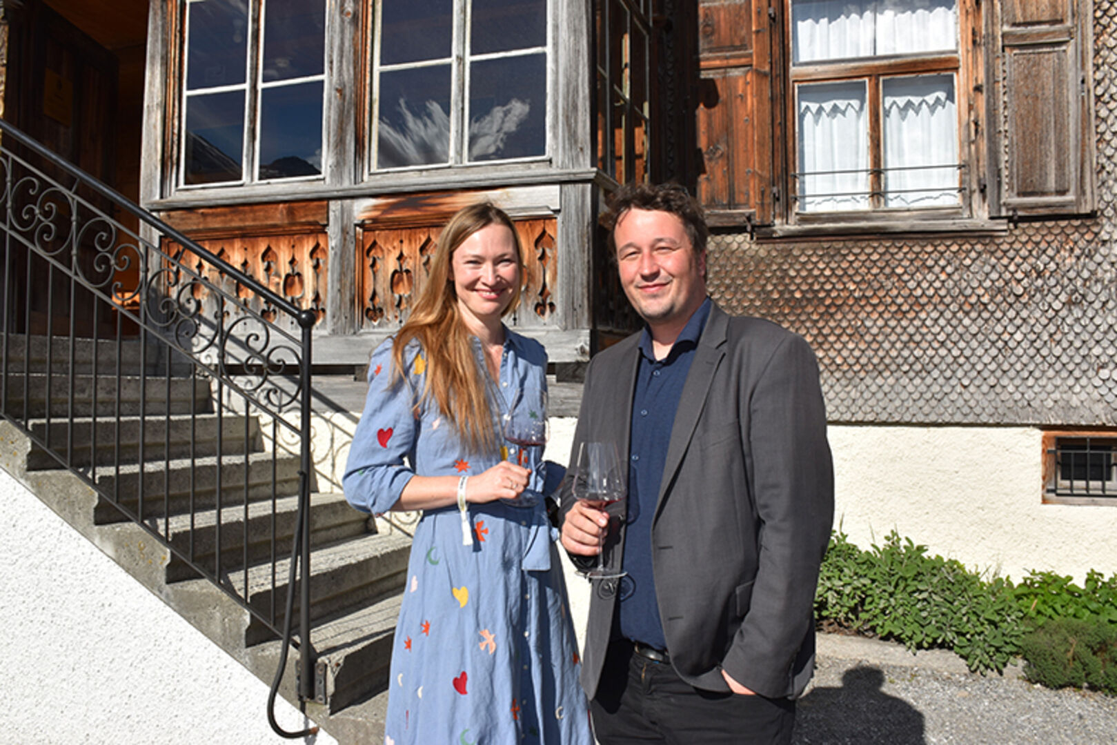 Tamara Kögl (Weingut Kögl, Südsteiermark) und Markus Pfanner (Pfanner &amp; Gutmann)