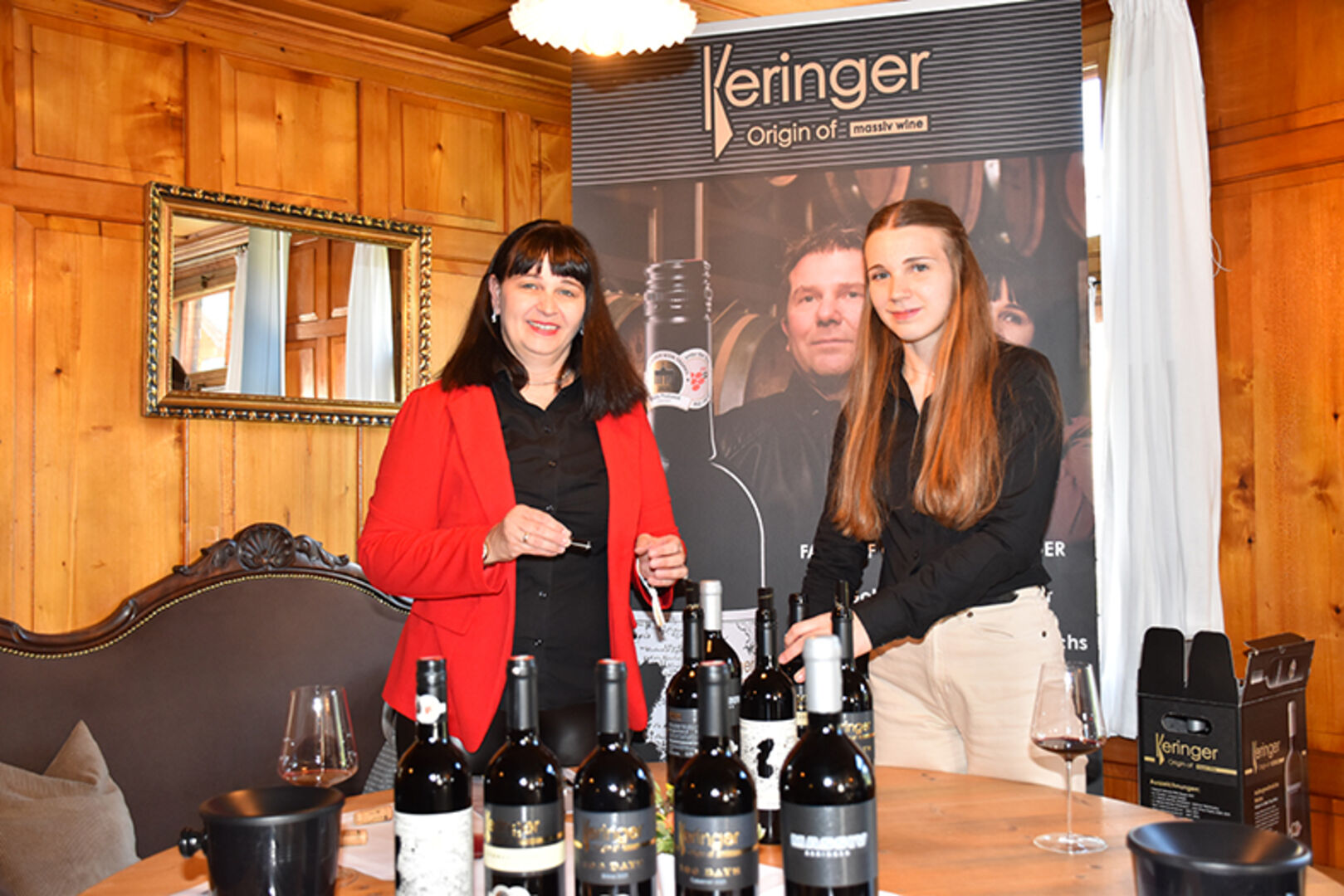 Marietta und Helena Keringer (Weingut Keringer, Neusiedlersee)