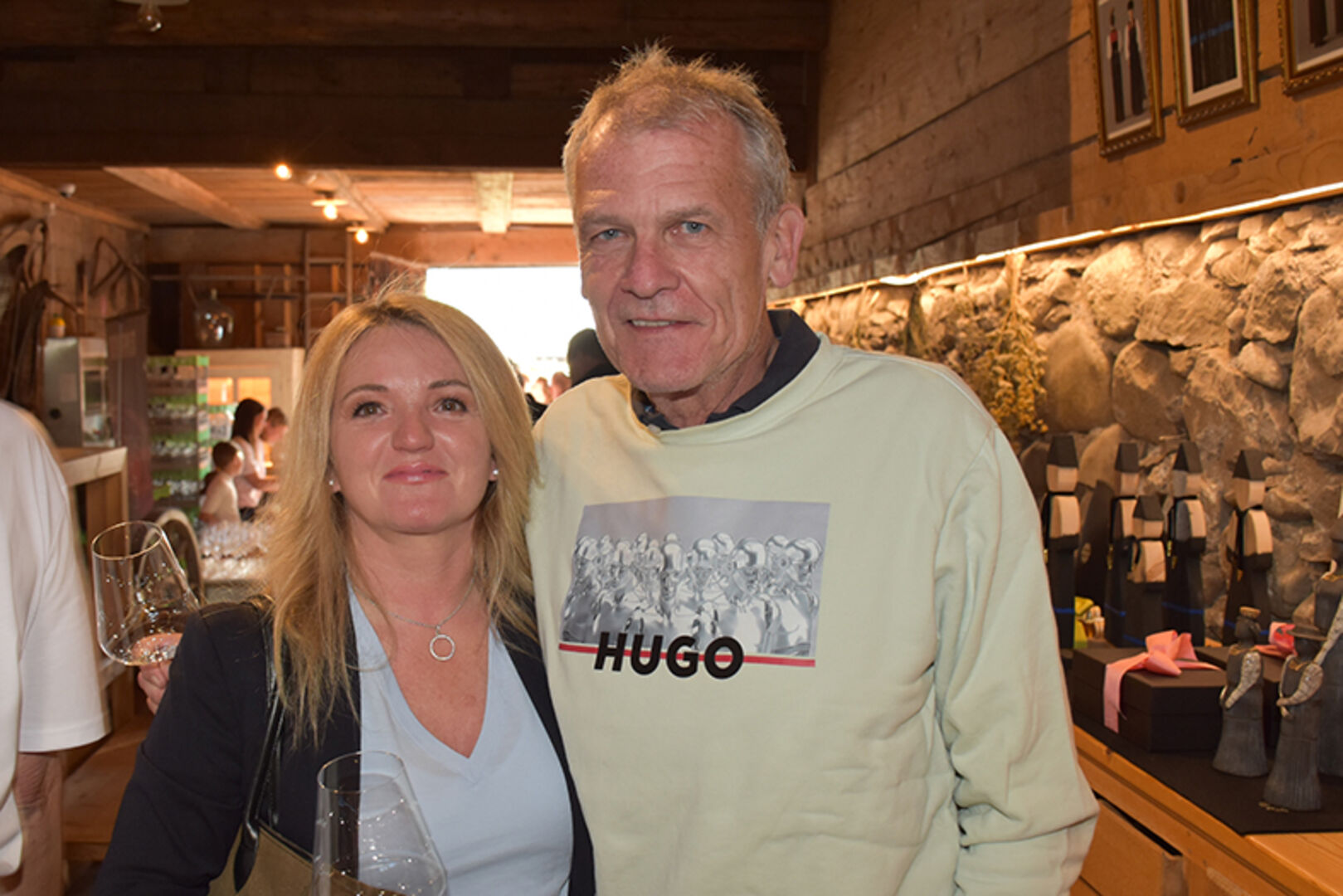 In den Ferien im Bregenzerwald: Nicole und Stefan Bock aus Stuttgart