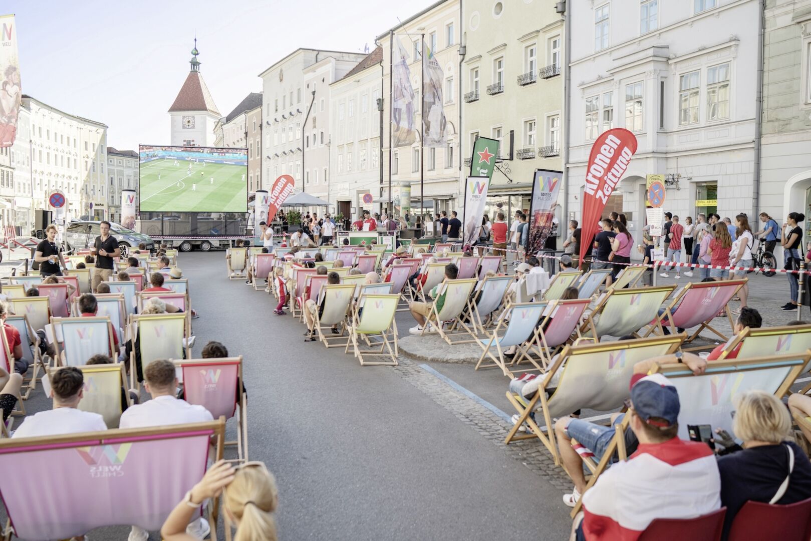 EM Public Viewing Wels